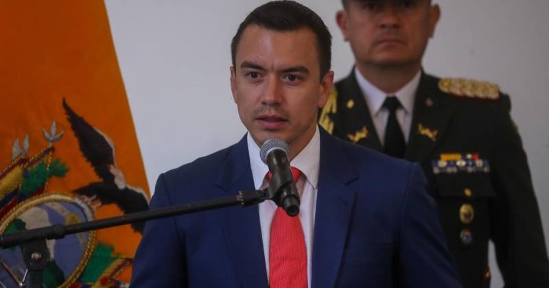 Noboa declaró a inicios de 2024 el "conflicto armado interno" en Ecuador para contrarrestar la escalada de violencia / Foto: EFE