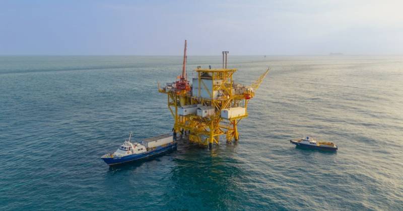 El Campo Amistad está ubicado en el Golfo de Guayaquil / Foto: cortesía Petroecuador
