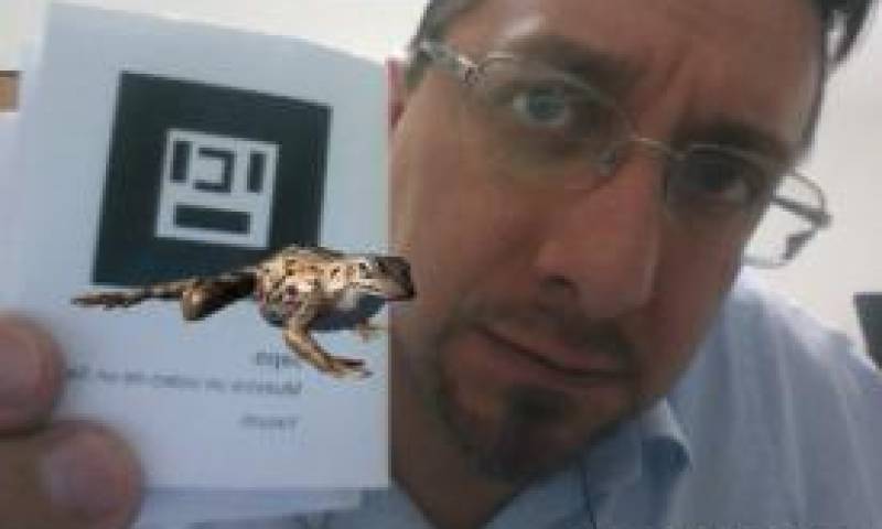 Una de las especies que se podrá apreciar a través del programa de realidad aumentada. Foto: La Hora