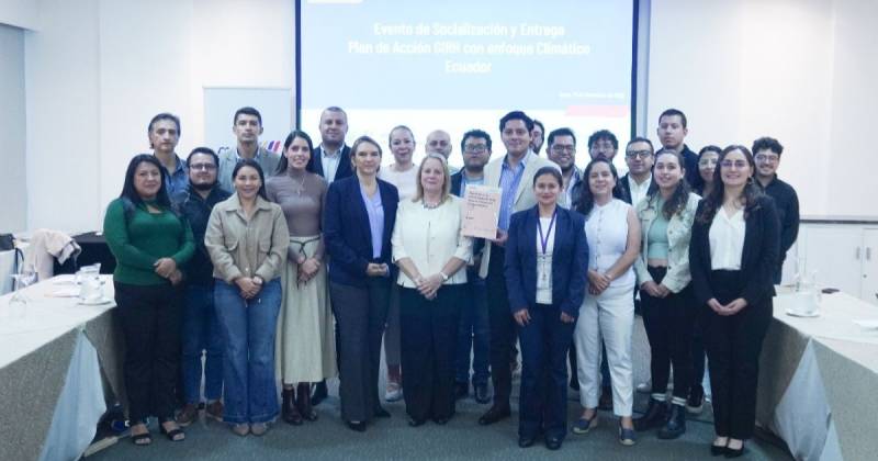 La construcción de este instrumento contó también con el apoyo técnico del PNUMA y la GWP / Foto: cortesía MAE