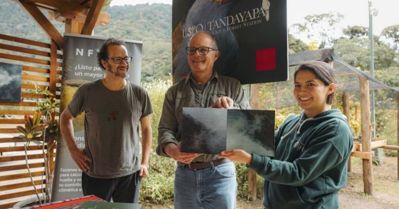 La iniciativa buscará generar efectos positivos en las comunidades del Valle de Tandayapa / Foto: cortesía USFQ