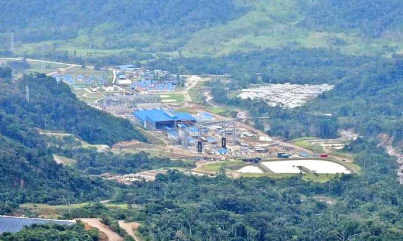 SECTOR. El proyecto minero Mirador está ubicado en la parroquia Tundayme del cantón El Pangui. Foto: La Hora