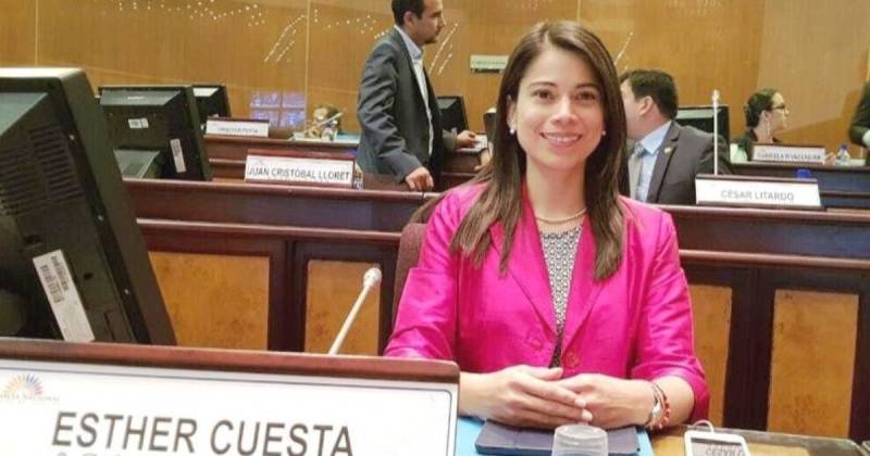 Esther Cuesta no se presentó periódicamente ante la corte / Foto: cortesía Asamblea Nacional