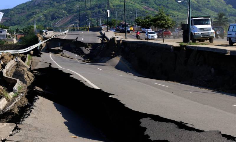 La tectónica y la estructura geomorfológica de la ciudad, han formado fallas representativas dando lugar al Sistema de Fallas Quito / Foto: IIGE