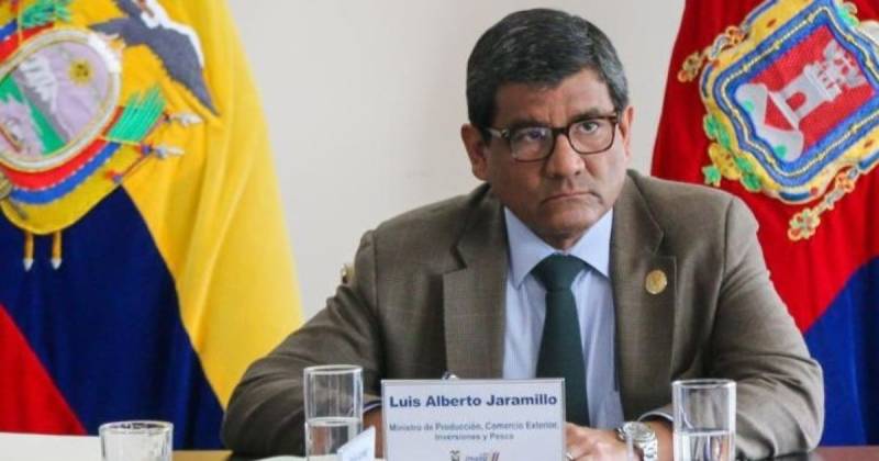 Luis Jaramillo, ministro de Producción, viajó a Washington / Foto: cortesía Ministerio de Producción