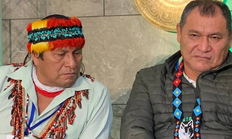 Indígenas de la Amazonía de Ecuador y Perú presentan plan para terminar con actividades extractivas / Foto: EFE