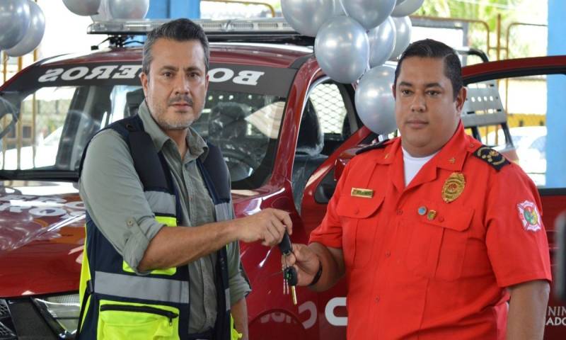 La iniciativa busca fortalecer la gestión de riesgos y mejorar la capacidad de respuesta ante emergencias en el cantón / Foto: cortesía ODIN Mining