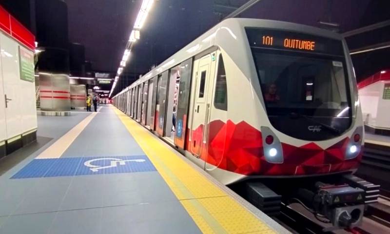 El Alcalde dijo que el Metro de Quito, será uno de los medios de transporte más importantes y modernos de la ciudad / Foto: cortesía Metro de Quito