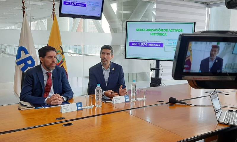 De acuerdo al director de Servicios de Rentas Internas, es un 22,8 % más que los 13.976 millones de dólares recaudados en 2021 / Foto: cortesía Francisco Briones