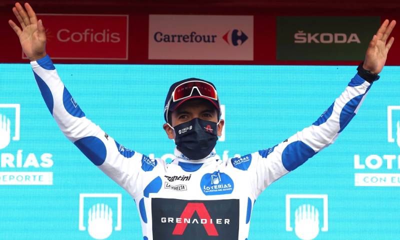 Carapaz y Chaves ponen sabor latinoamericano a la Vuelta / Foto: EFE