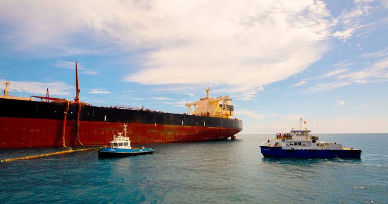 La empresa ganadora fue Trafigura. / Foto: Cortesía Petroecuador 