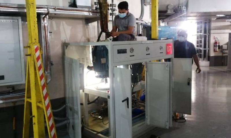 CELEC EP realiza mantenimiento en Coca Codo Sinclair / Foto: CELEC EP