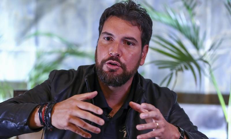 De 40 años, Topic, que sirvió en la Legión Extranjera de Francia, incursiona por primera vez en la política porque el país "nunca he estado así de mal" en temas de seguridad/ Foto: cortesía EFE