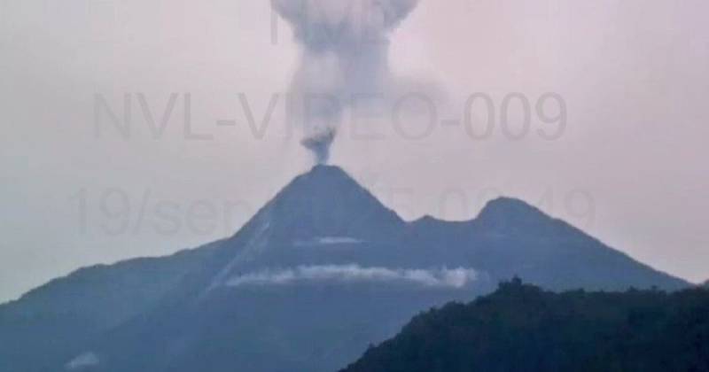 El Reventador mantiene un proceso eruptivo desde 2002 / Foto: cortesía ECU 911