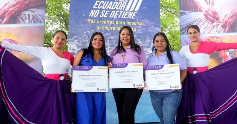 El evento tuvo lugar ayer en Portoviejo / Foto: cortesía Presidencia