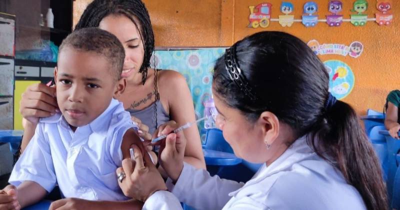 La vacunación contra la tosferina se realizará en Guayas, Manabí, Pichincha y Santo Domingo de los Tsáchilas / Foto: cortesía Ministerio de Salud