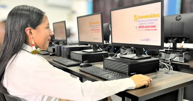 La Unidad Educativa Doce de Mayo, de Pastaza, es una de las beneficiadas / Foto: cortesía Ministerio de Educación