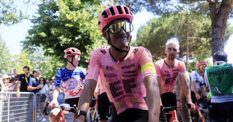 La semana pasada Carapaz comenzó a experimentar dolor abdominal y fiebre alta / Foto: EFE