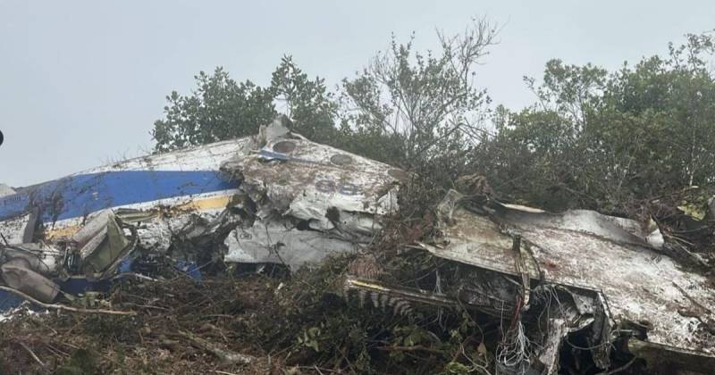 Los restos del avión fueron hallados por campesinos de la aldea Curacica / Foto: EFE