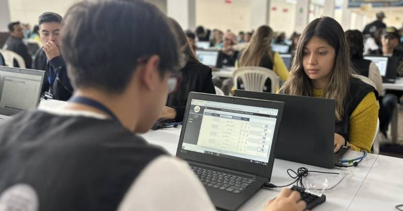 El segundo simulacro nacional del CNE se llevó a cabo ayer / Foto: cortesía CNE