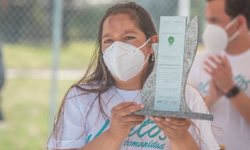 ‘Casa Para Todos’, reconocida por iniciativas medio ambientales / Cortesía del Ministerio del Ambiente