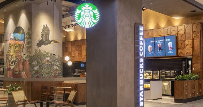 La cadena internacional ya cuenta con 6 locales en Quito./ Foto: cortesía Starbucks