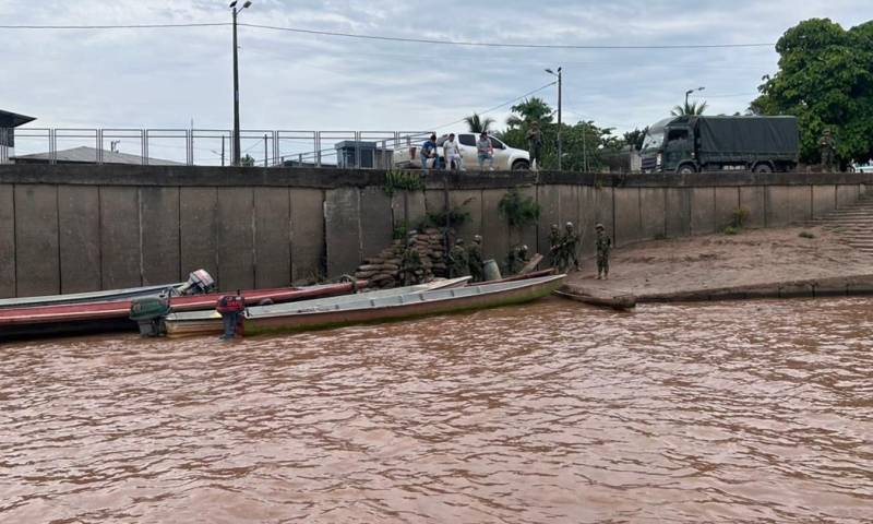 Ocurrió durante una operación de reconocimiento terrestre y fluvial/ Foto: cortesía FF.AA