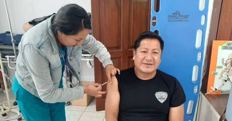 La vacuna contra el Covid-19 es gratuita y está disponible en todos los centros de salud / Foto: cortesía MSP