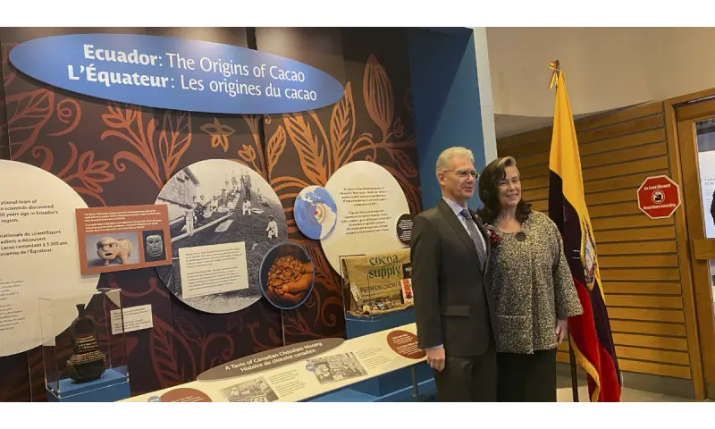 La exposición en Ottawa durará 6 meses / Foto: cortesía Cancillería 