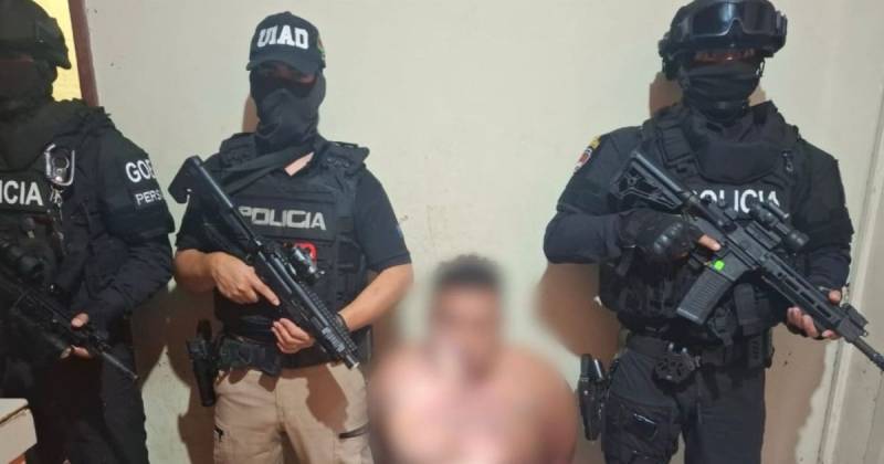 En Ecuador se ejecutaron 21 allanamientos que permitieron la captura de 15 integrantes del grupo / Foto: cortesía Policía Nacional