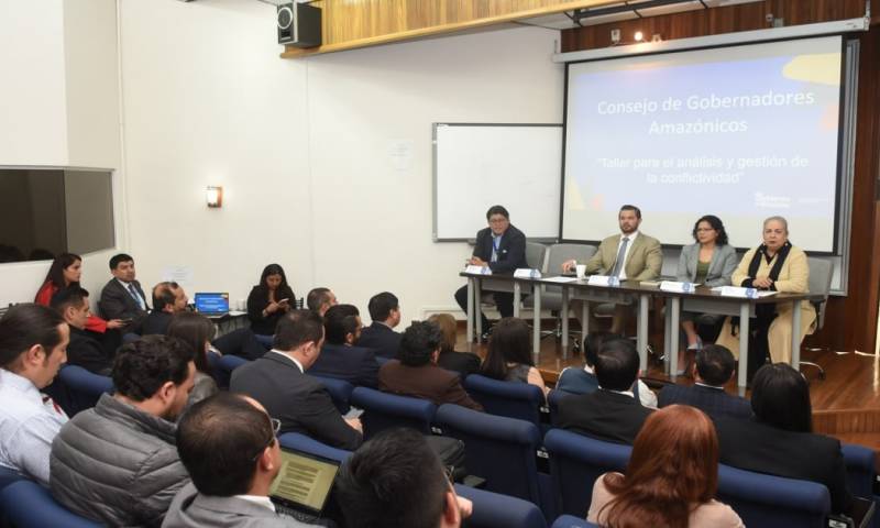 Entre los principales temas que se abordaron fueron: seguridad, situación vial, minería ilegal, migración…/ Foto: cortesía Ministerio de Gobierno
