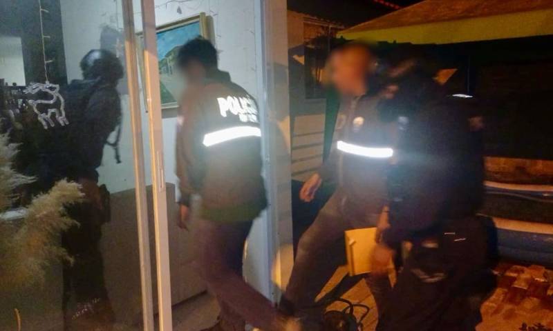 Las detenciones se realizaron en el marco de operativos en ocho provincias del país / Foto: cortesía Fiscalía