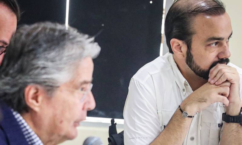 El anuncio del nuevo estado de excepción fue realizado por el presidente Guillermo Lasso, durante una reunión del Comité de Seguridad celebrado en Durán / Foto: cortesía Presidencia