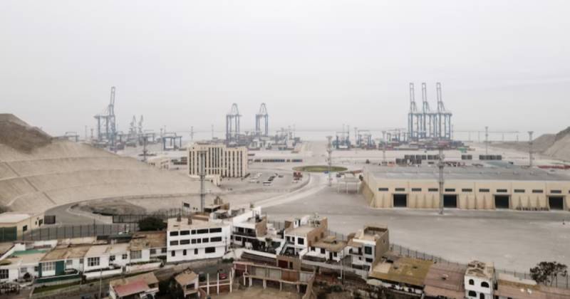El equipamiento que proveerá Estados Unidos estará a menos de 80 kilómetros del puerto comercial de Chancay / Foto: cortesía Bloomberg