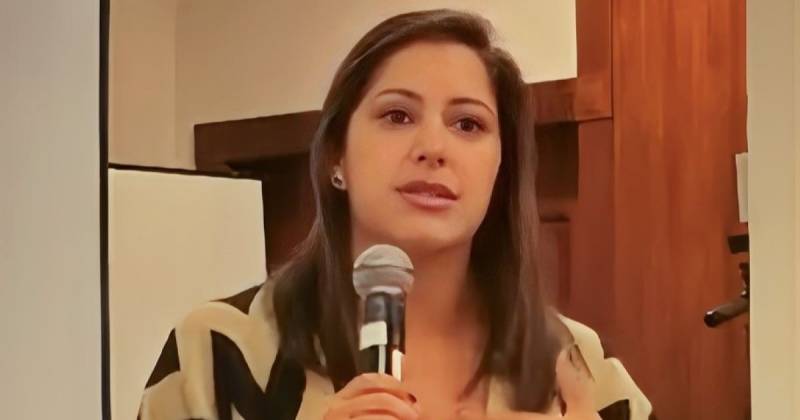 Carolina Orozco, presidenta del directorio de la Cámara de Minería del Ecuador, analizó la nueva tasa / Foto: cortesía Carolina Orozco
