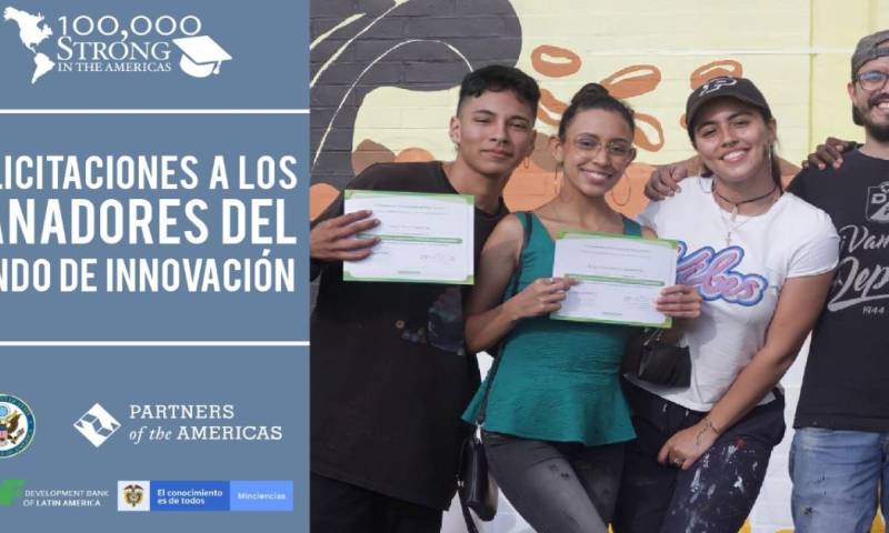 Los ganadores fueron seleccionados de una convocatoria de la comunidad Andina / Foto: cortesía Embajada de Estados Unidos