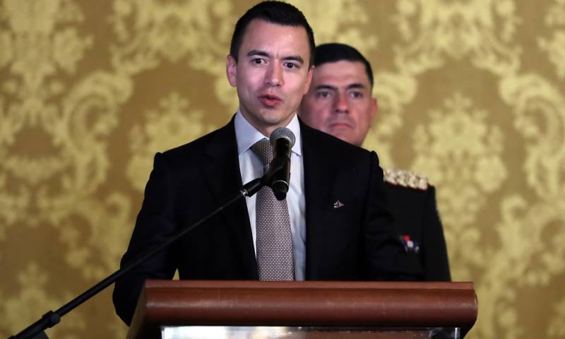Este viaje de Noboa será el primero de carácter oficial que realice el mandatario ecuatoriano / Foto: EFE