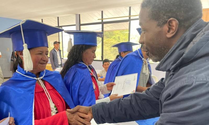 Se han implementado 6 Comunidades de Aprendizaje en Napo/ Foto: cortesía MAG