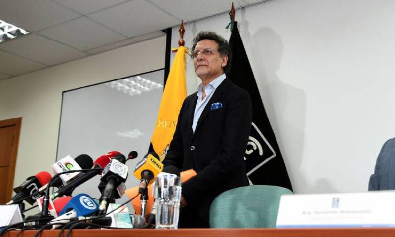 Pablo Celi está a cargo de la Contraloría del Estado, como subrogante. Foto: El Universo