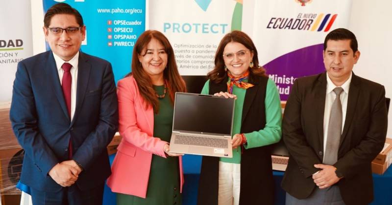 19 comunidades de la frontera y la Amazonía recibieron tecnología / Foto: cortesía Ministerio de Salud