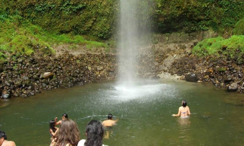 Mangayacu se ubica aproximadamente a 15 minutos en vehículo desde Puyo / Foto: cortesía