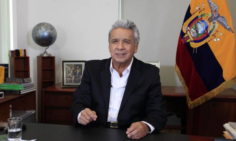 Tanto por la pandemia del COVID-19, como por las repercusiones a causa de la caída del precio del petróleo, el presidente de la República, Lenín Moreno, considera “Ecuador enfrenta el momento más crítico de su historia”. Foto: