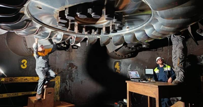 La central Molino alcanzó nuevamente su máxima disponibilidad operativa de 1.100 megavatios (MW) / Foto: cortesía Celec