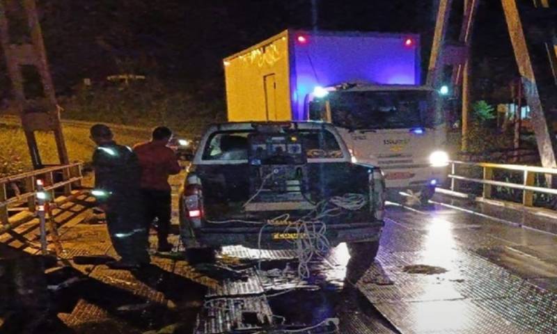 En el puente Jondachi se realizará una reparación integral / Foto: cortesía Ministerio de Turismo