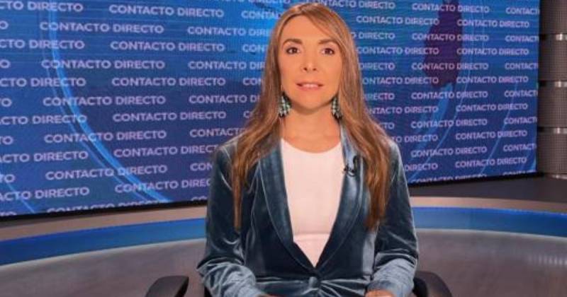 María Paz Jervis, presidenta del Comité Empresarial Ecuatoriano (CEE), fue entrevistada en Ecuavisa / Foto: cortesía Ecuavisa