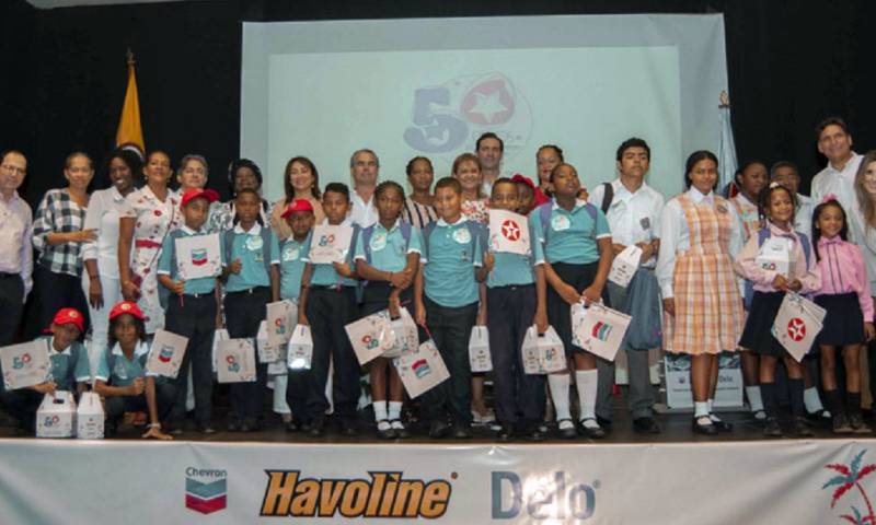 Chevron suma 2.000 niños beneficiados en San Andrés en 18 años de inversión social / Foto: La República